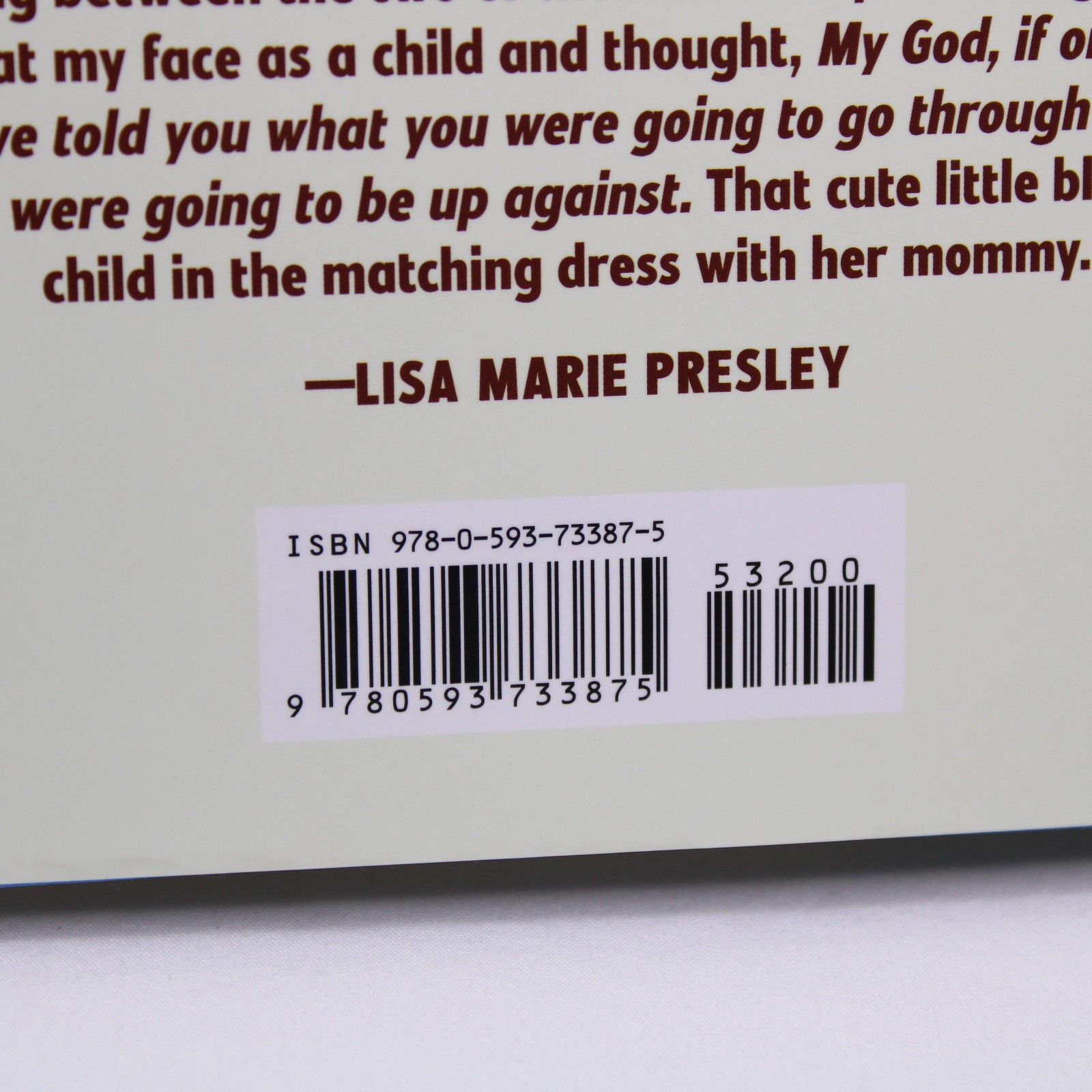 From Here to the Great Unknown By Lisa Marie Presley Hardcover DJ 2024 1st Ed