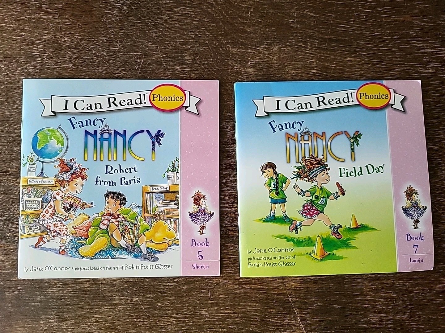 Set Of 9 Fancy Nancy I Can Read Phonics Books