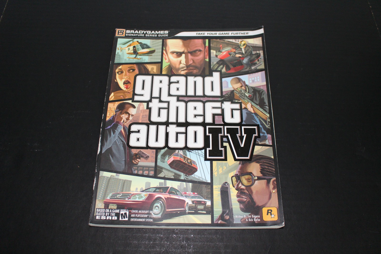 Bradygames Grand Theft Auto IV GTA4 Signature Series Strategy Guide/ W Map Nice!