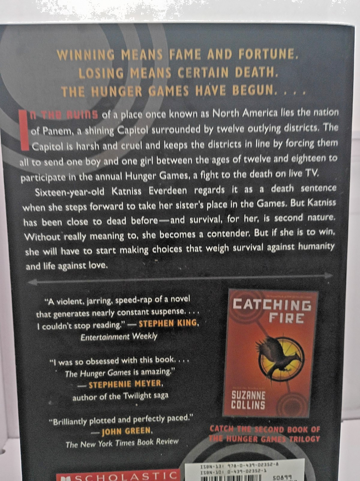 The Hunger Games Suzanne Collins Paperback YA Dystopian Fiction Like New 📚🏹