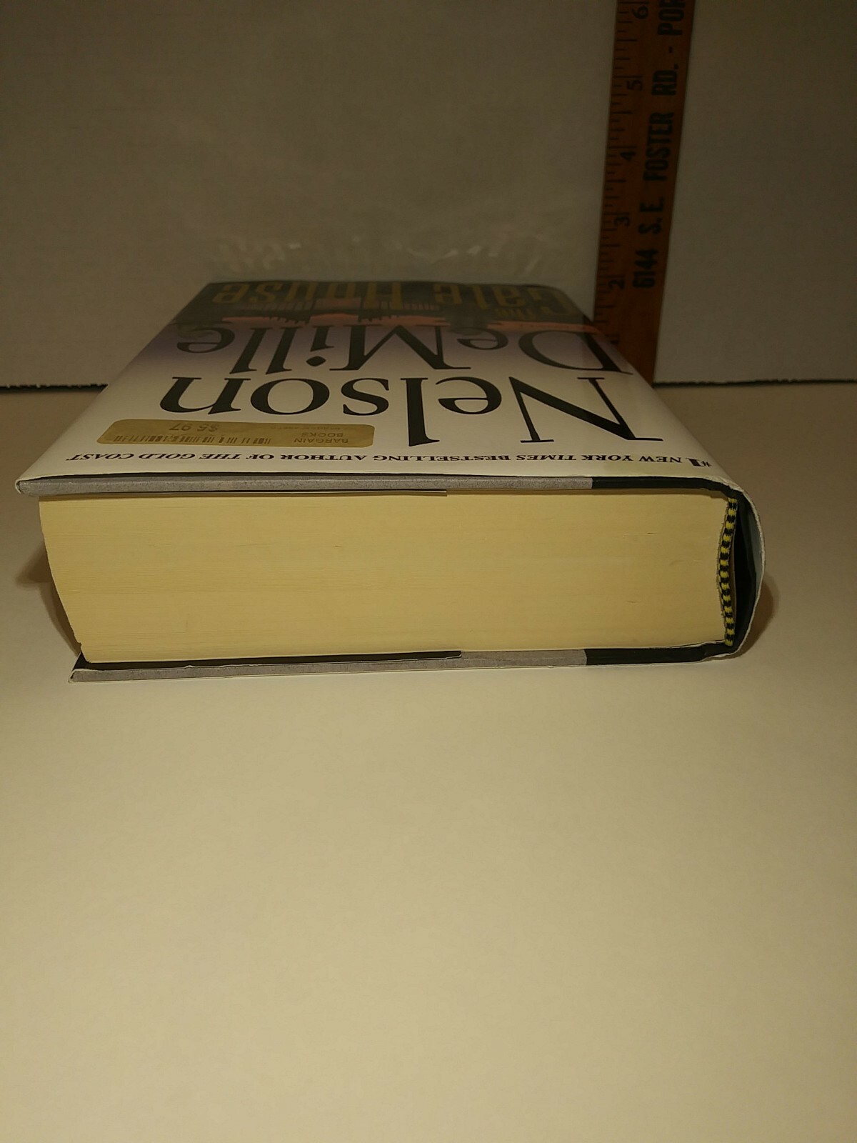 1st Edition! Hardback w/ Dust Jacket THE GATE HOUSE by NELSON DeMILLE- 677 pages