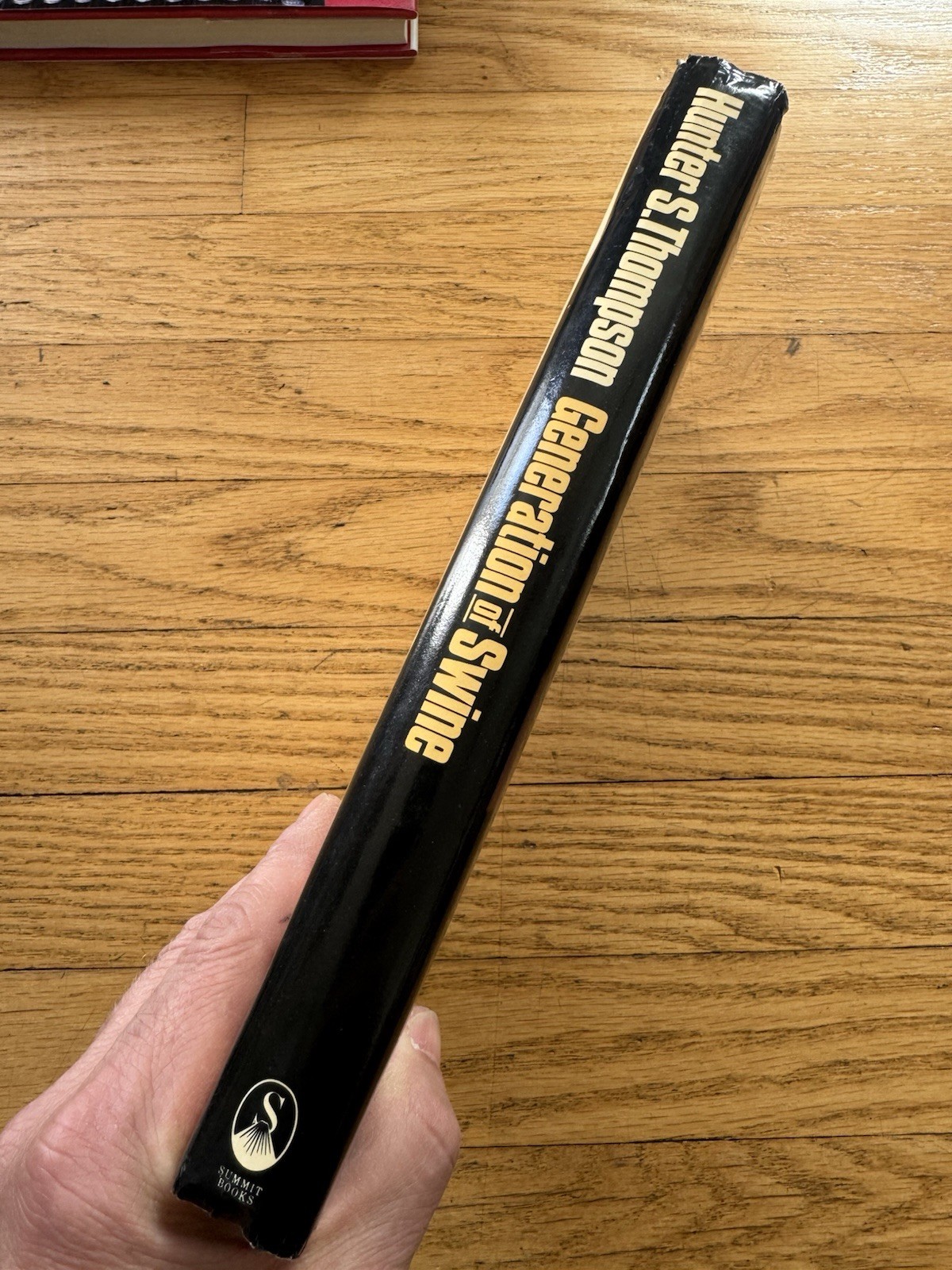 1988 Hunter S Thompson Generation of Swine First Ed. 1st Printing Hardcover DJ