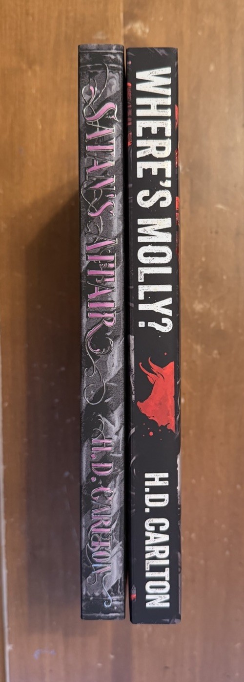 UNSIGNED Mystic Box – HD Carlton – Where’s Molly and Satan’s Affair – Book NEW