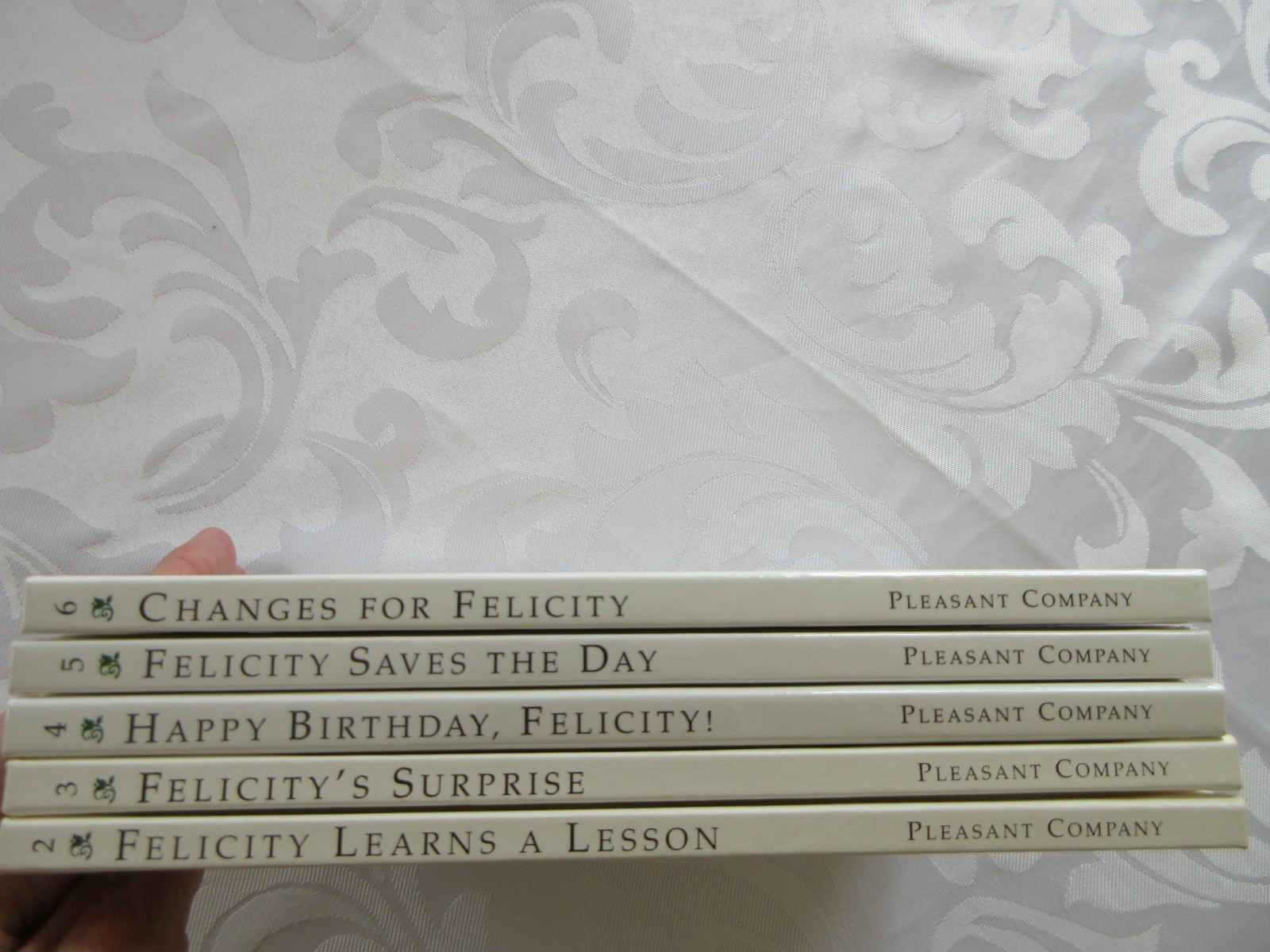 AG Pleasant Company FELICITY Hardcover BOOK Set -5, 1st PRINTING, 1ST ED. 1991