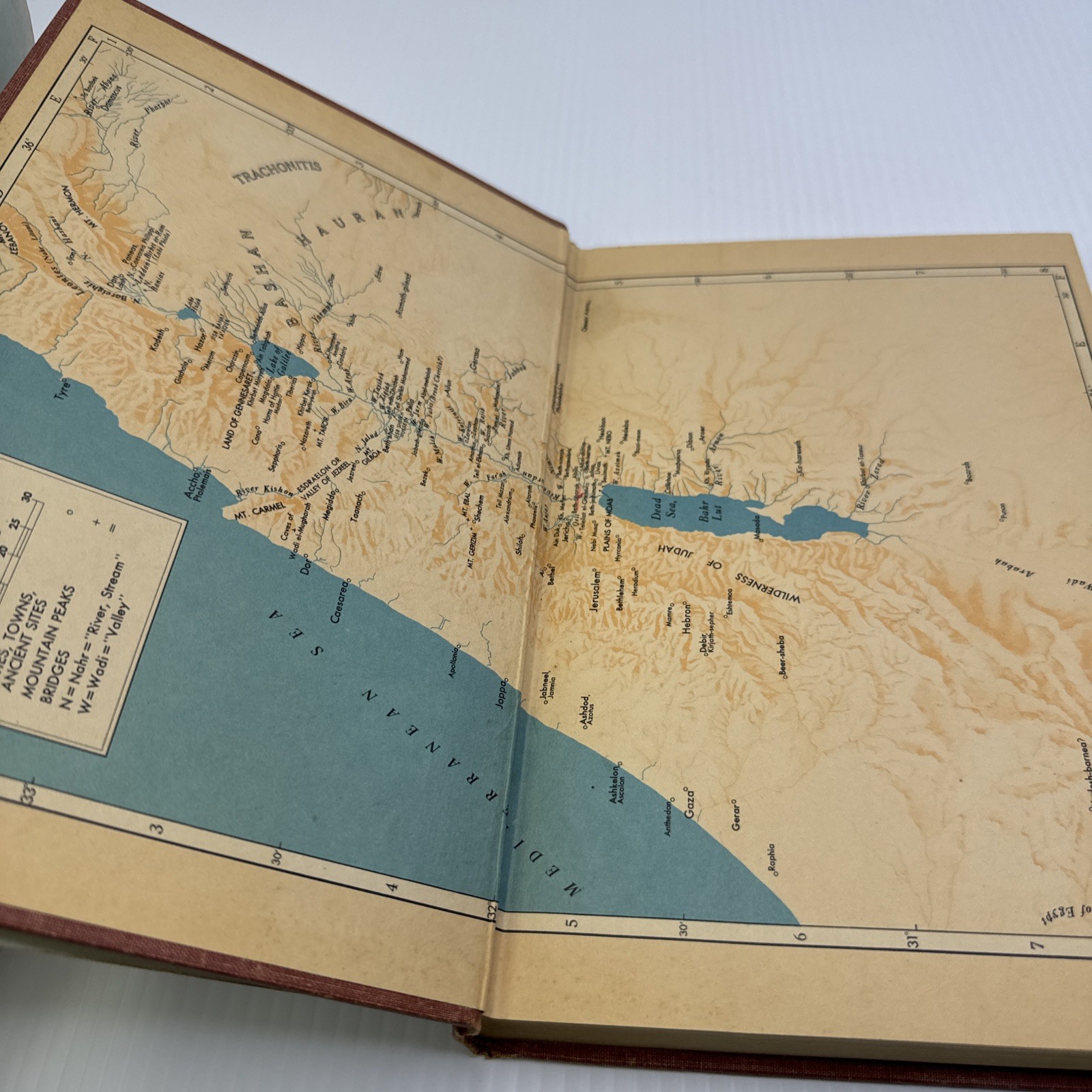 The River Jordan Nelson Glueck 1946 HC Westminster Press Illustrated History