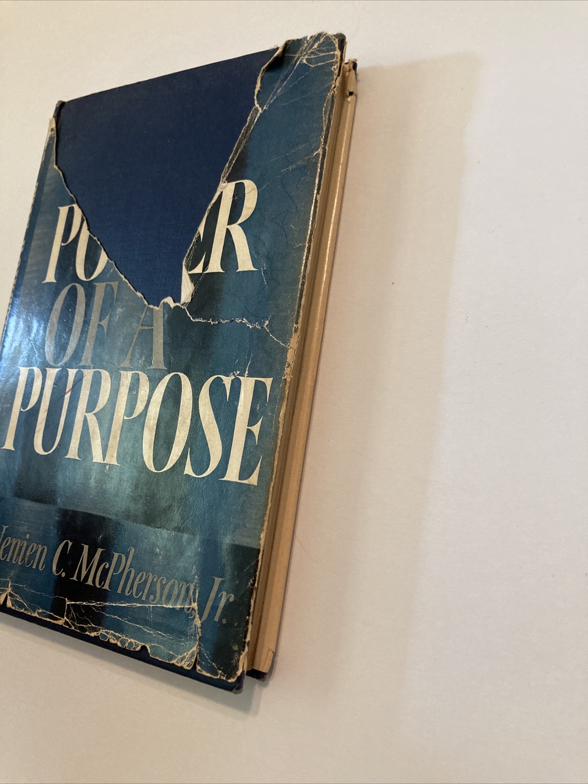 The Power of a Purpose Nenien McPherson Jr 1959 Hardcover Dust Jacket