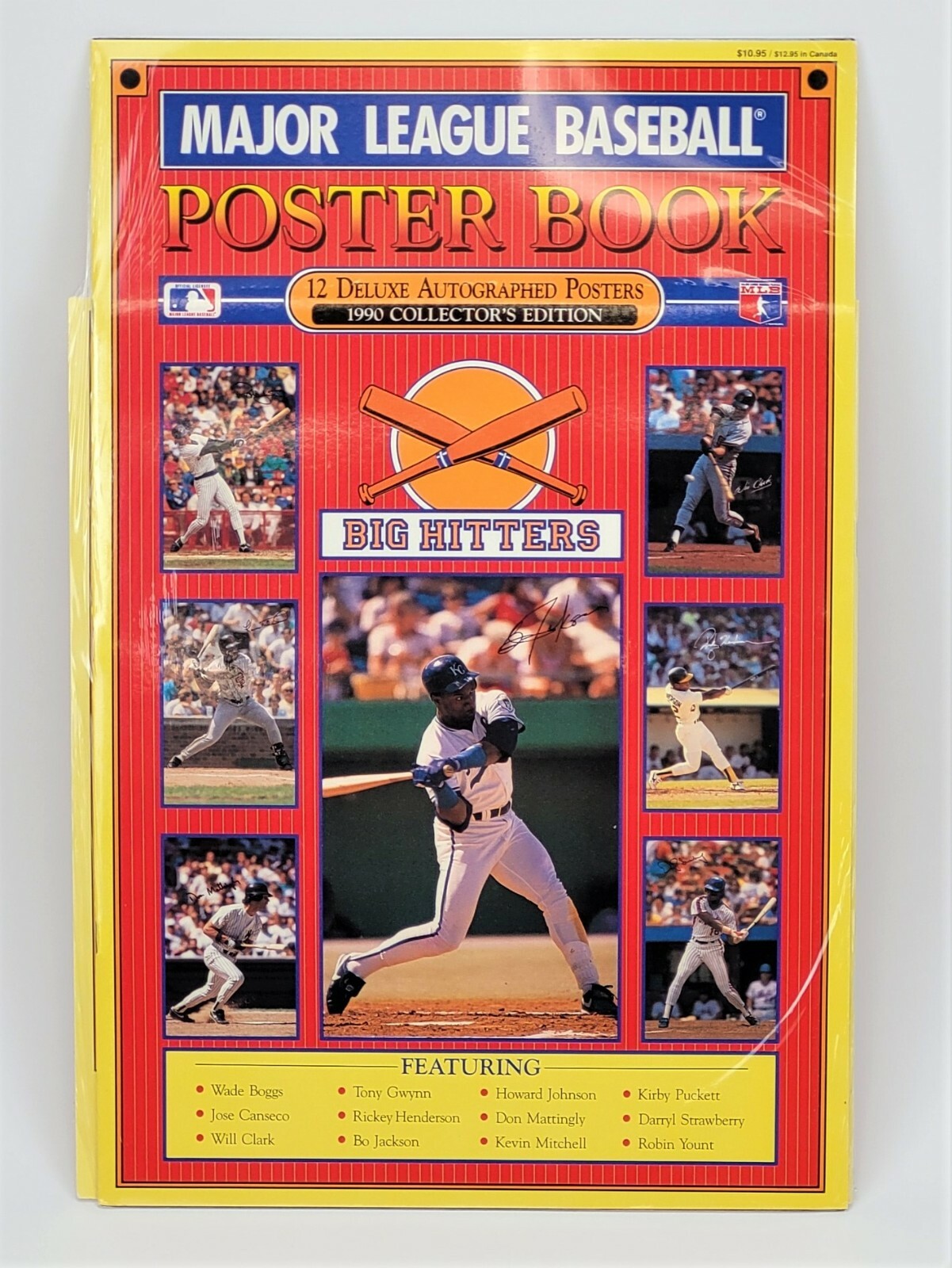 MLB ALL-STAR MASKS AND POSTER BOOKS – 8 BOOKS! – FULL SET! – NEW IN WRAP!