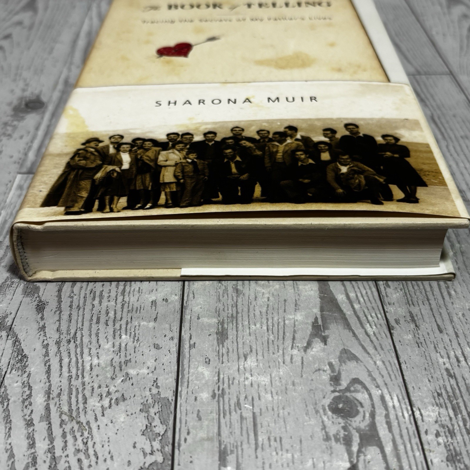 Signed First Edition 2005 The Book of Telling Sharona Muir HC/DJ Itzhak Bentov