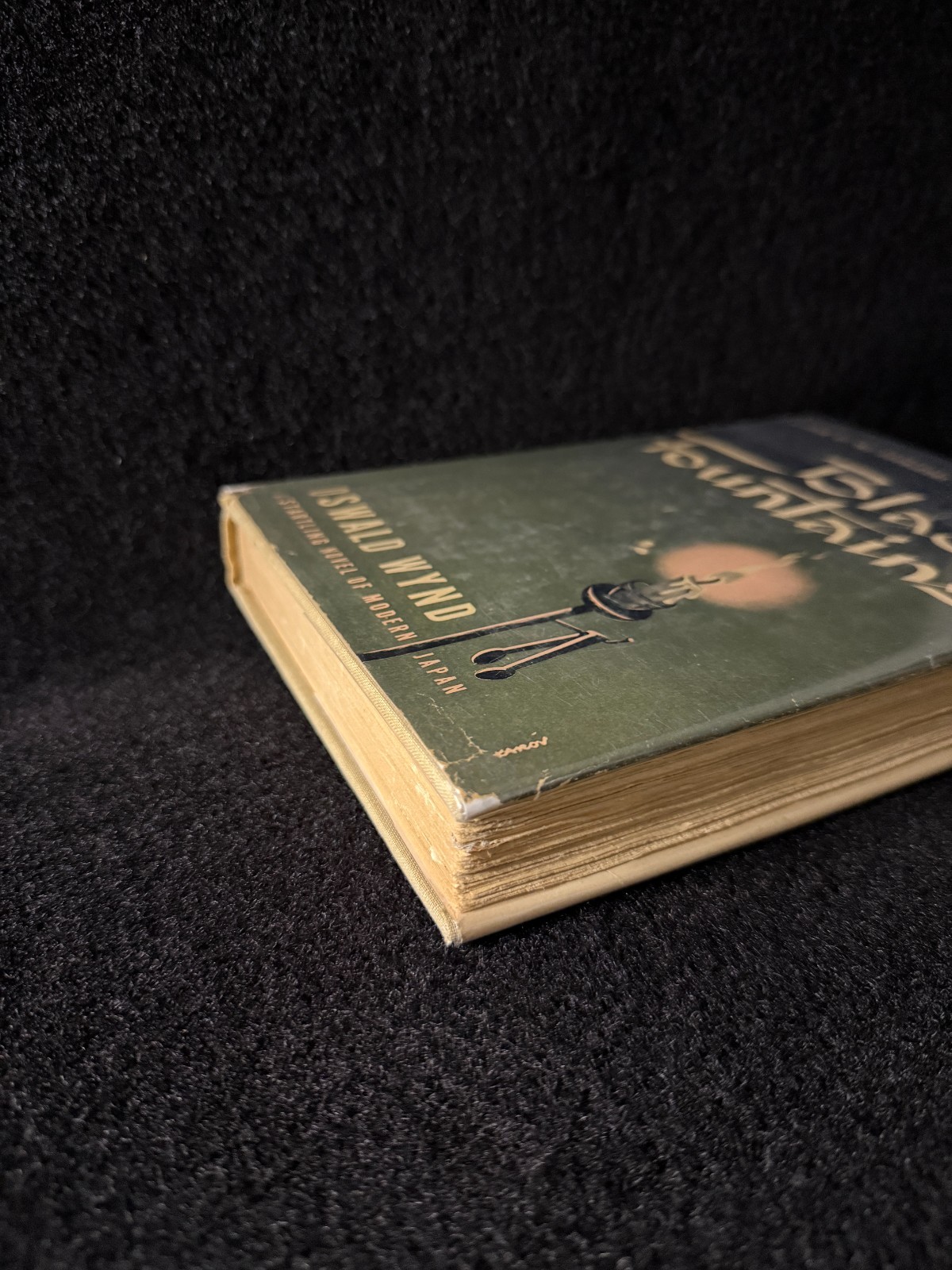 Black Fountains by Oswald Wynd HC/DJ Doubleday 1947 Vintage (First Edition)