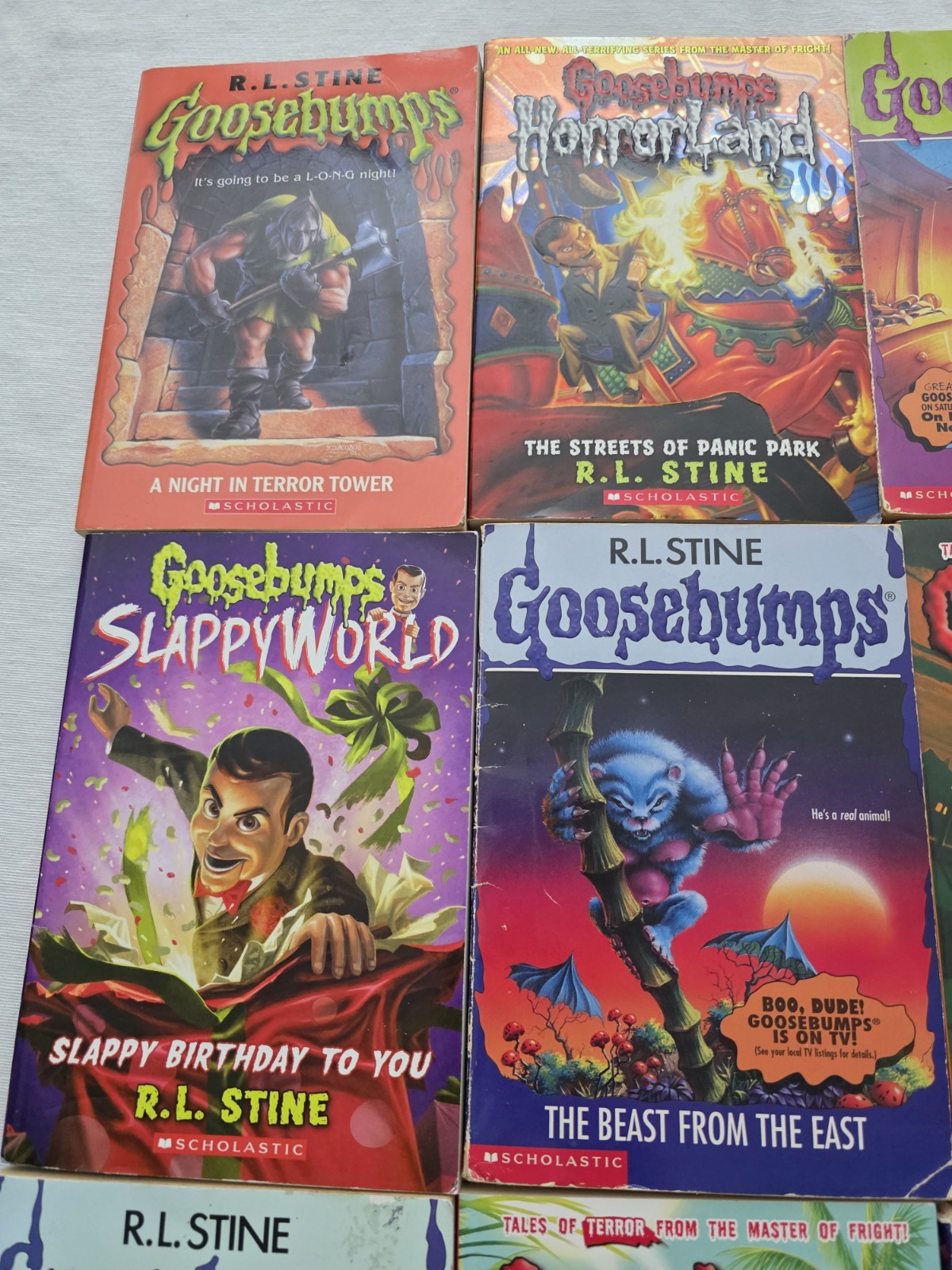 Goosebumps Books Lot of 16 Books R.L. Stine 1990s – 2000s Mixed Lot