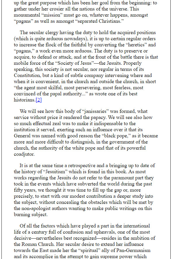 THE SECRET HISTORY OF THE JESUITS | EDMOND PARIS | CHICK PUBLICATIONS