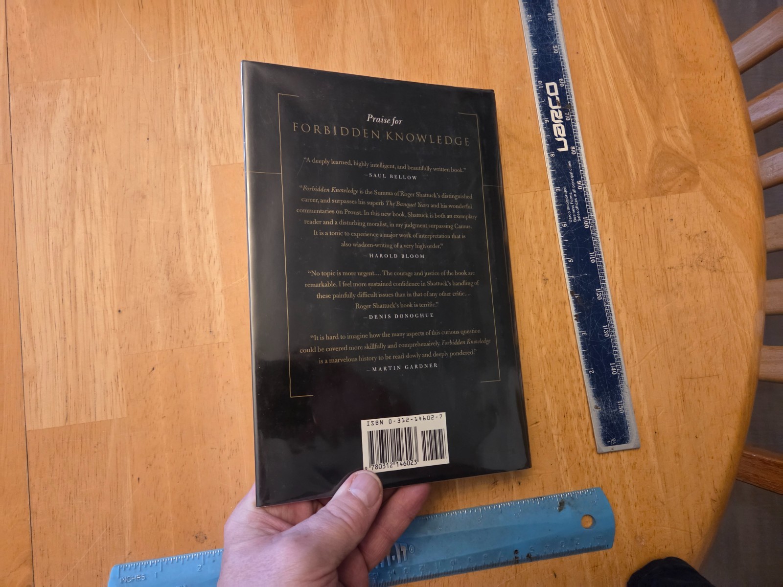 Forbidden Knowledge : From Prometheus to Pornography by Roger Shattuck (1996, Ha