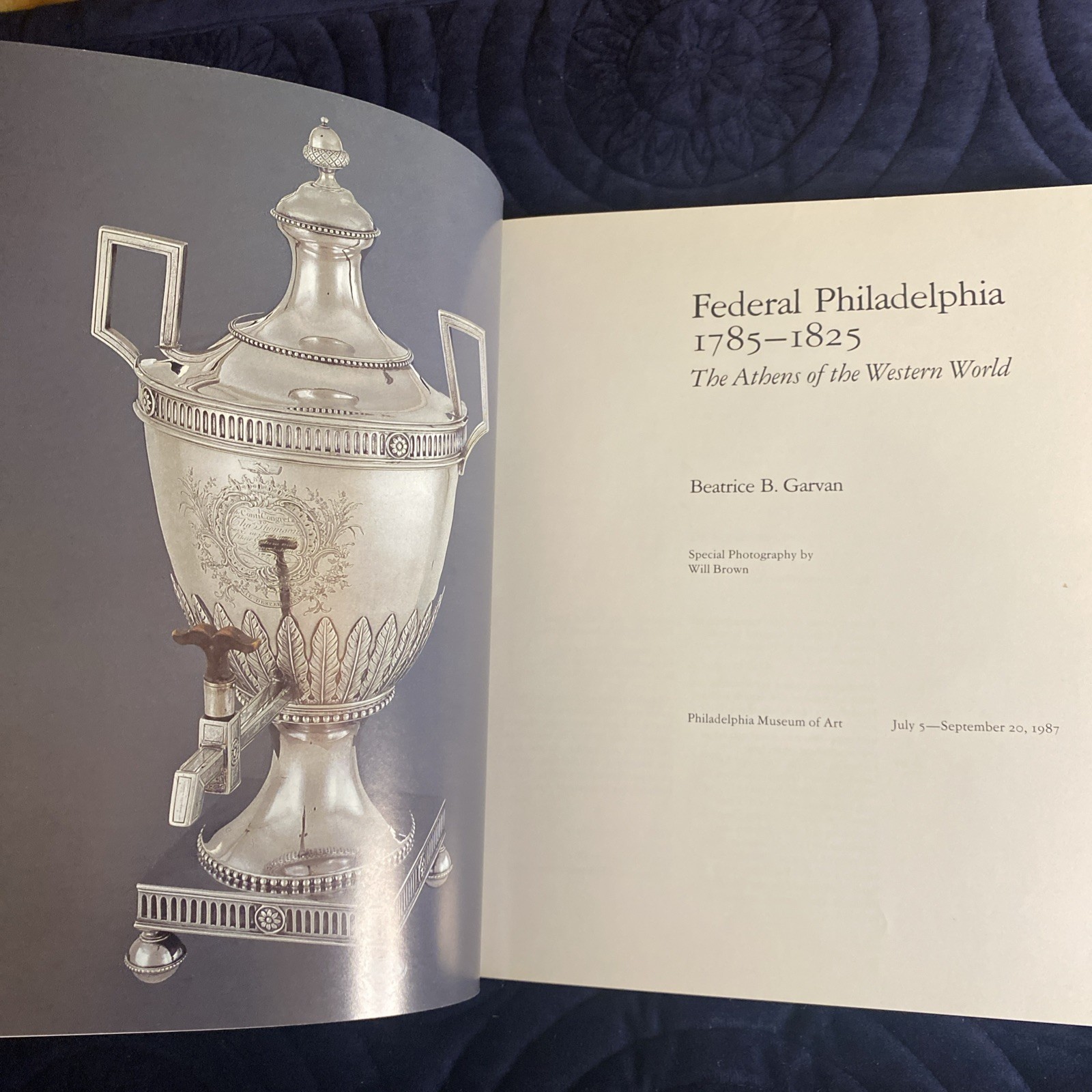 Federal Philadelphia, 1785-1825: The Athens of the Western World (1987, SC) New