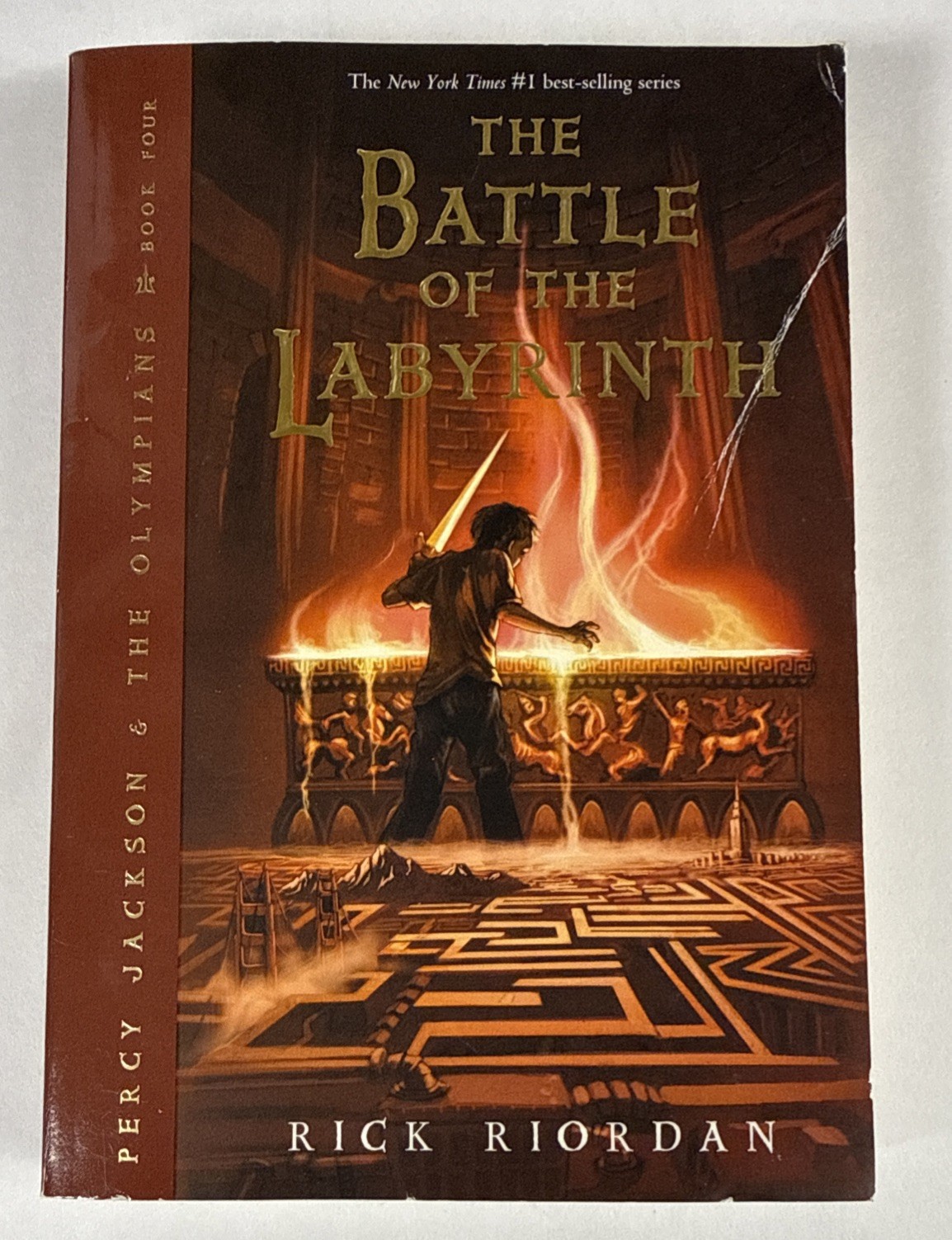 Percy Jackson and The Olympians 1-5 Set Riordan Paperback Original Cover Art