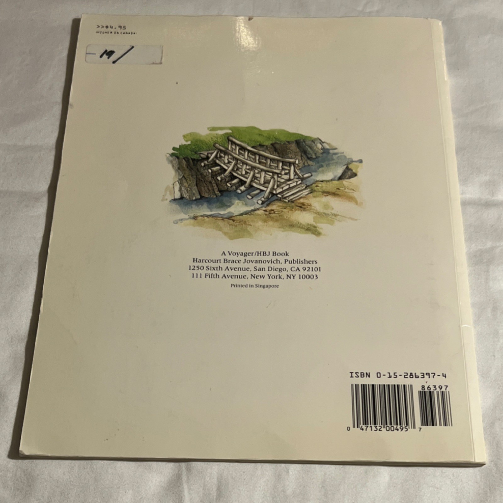 The Three Billy Goats Gruff Paperback by Janet Stevens Harcourt Brace Jovanovich