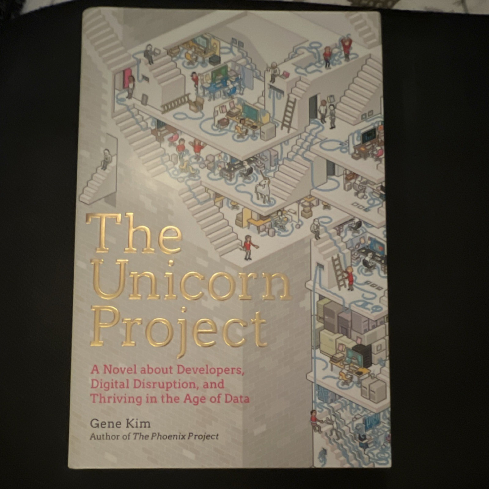 The Unicorn Project by Gene Kim (Hardcover First Edition, Phoenix Project Ser.)