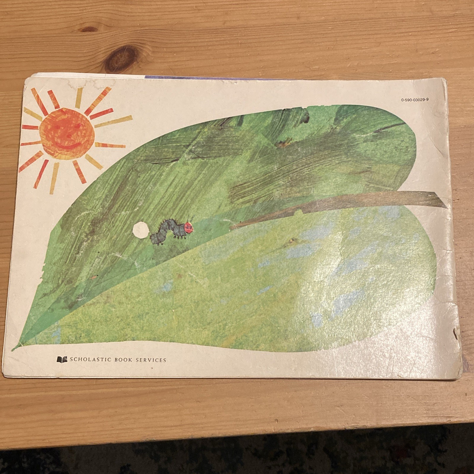 The Very Hungry Caterpillar Eric Carle Scholastic PB Picture Book Ages 4-8