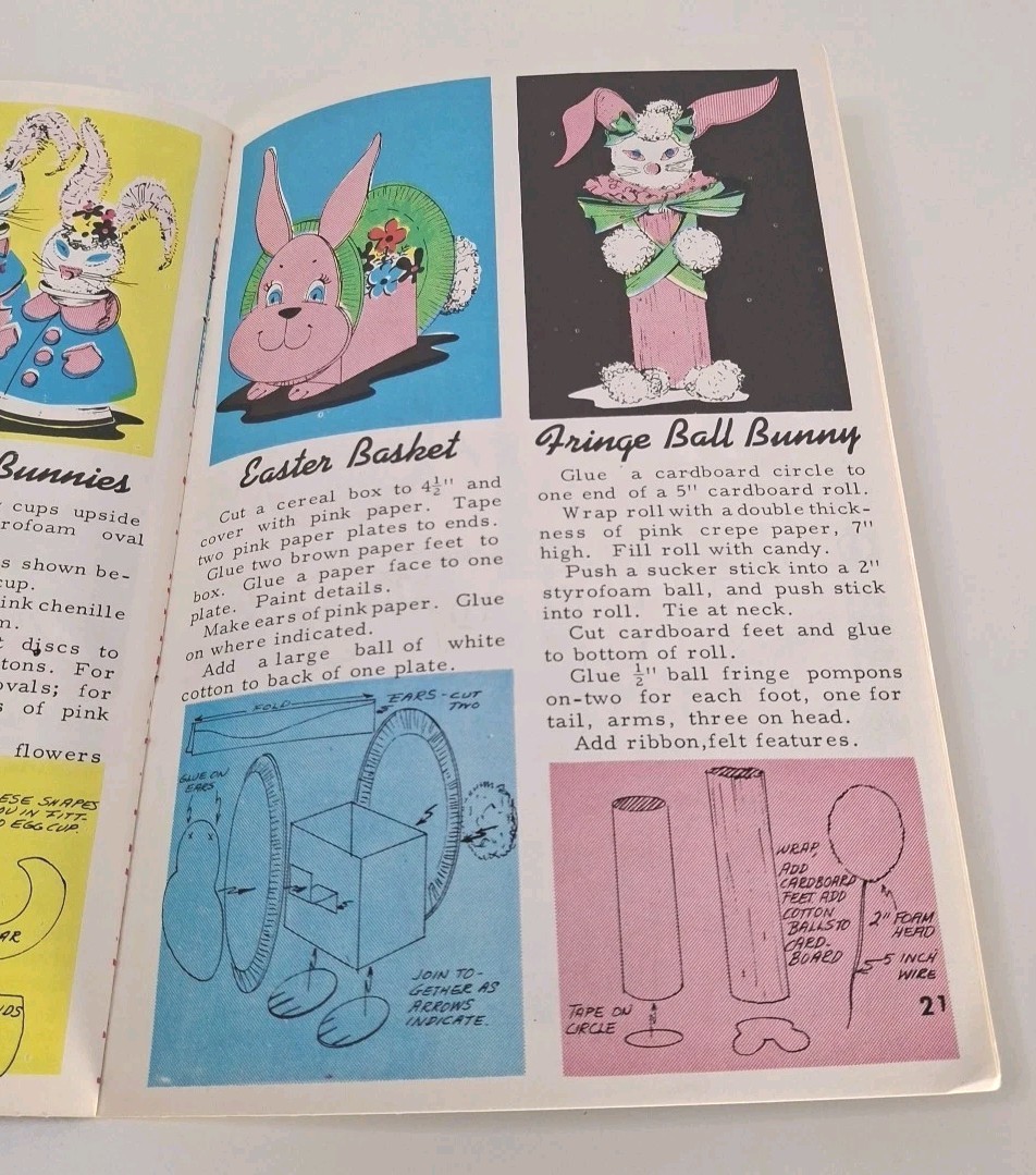 Vintage KAP KRAFT Easy to Make Bazaar Specialties 1966 Sewing Crafts Christmas