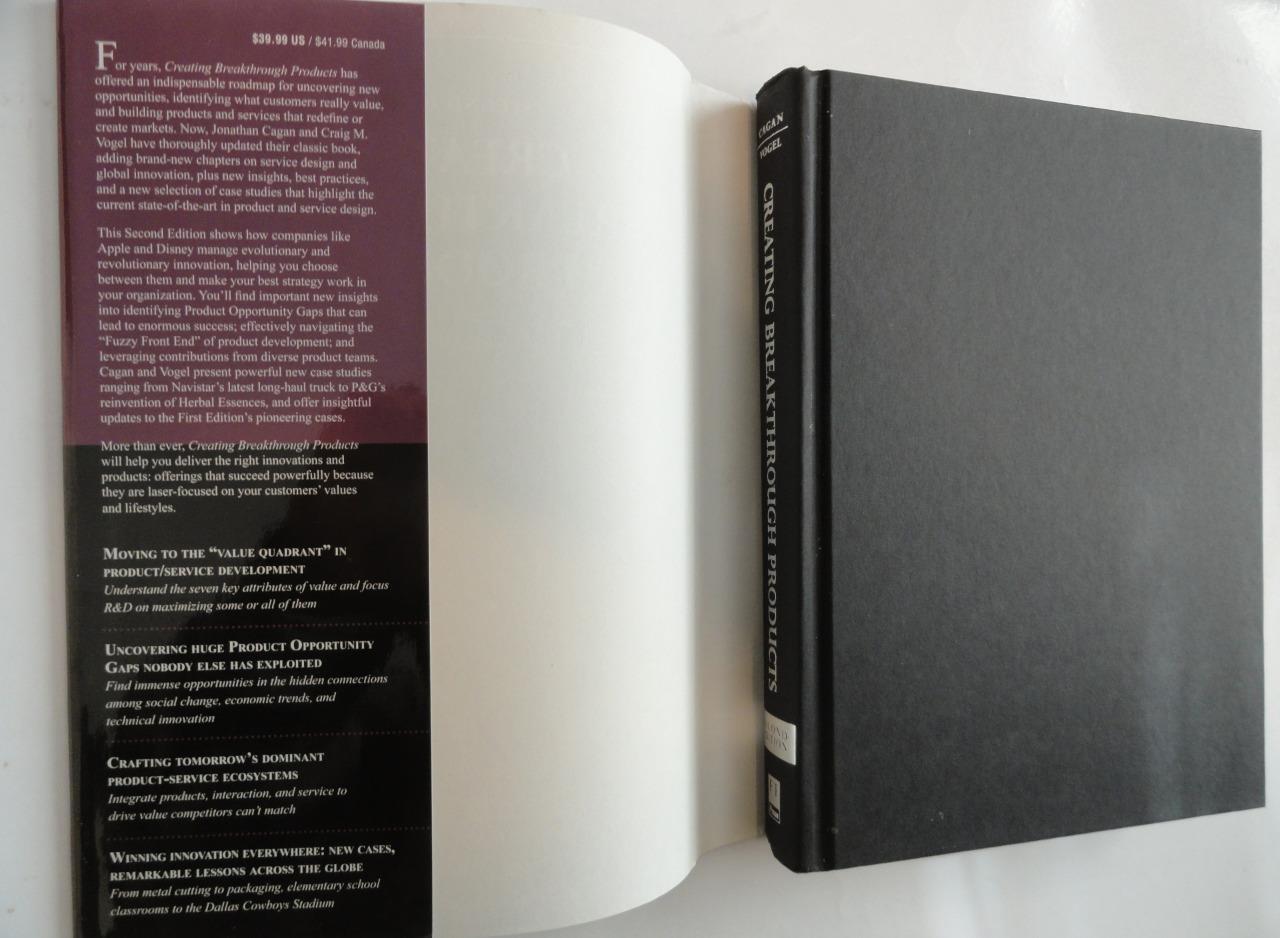 (408) Creating Breakthrough Products: Innovation Secrets 2nd Ed. Cagan HB 2012