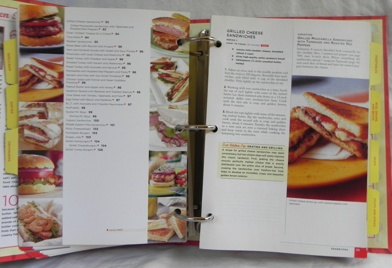 “The America’s Test Kitchen Family Cookbook” 1200 Recipes, 848 Pages, 2005, VG