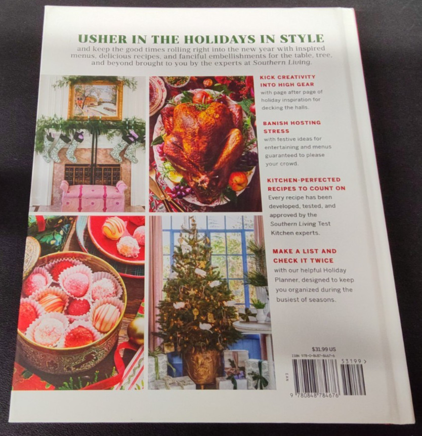 Christmas with Southern Living 2025 1st Edition 1st Print 2025 Hardcover