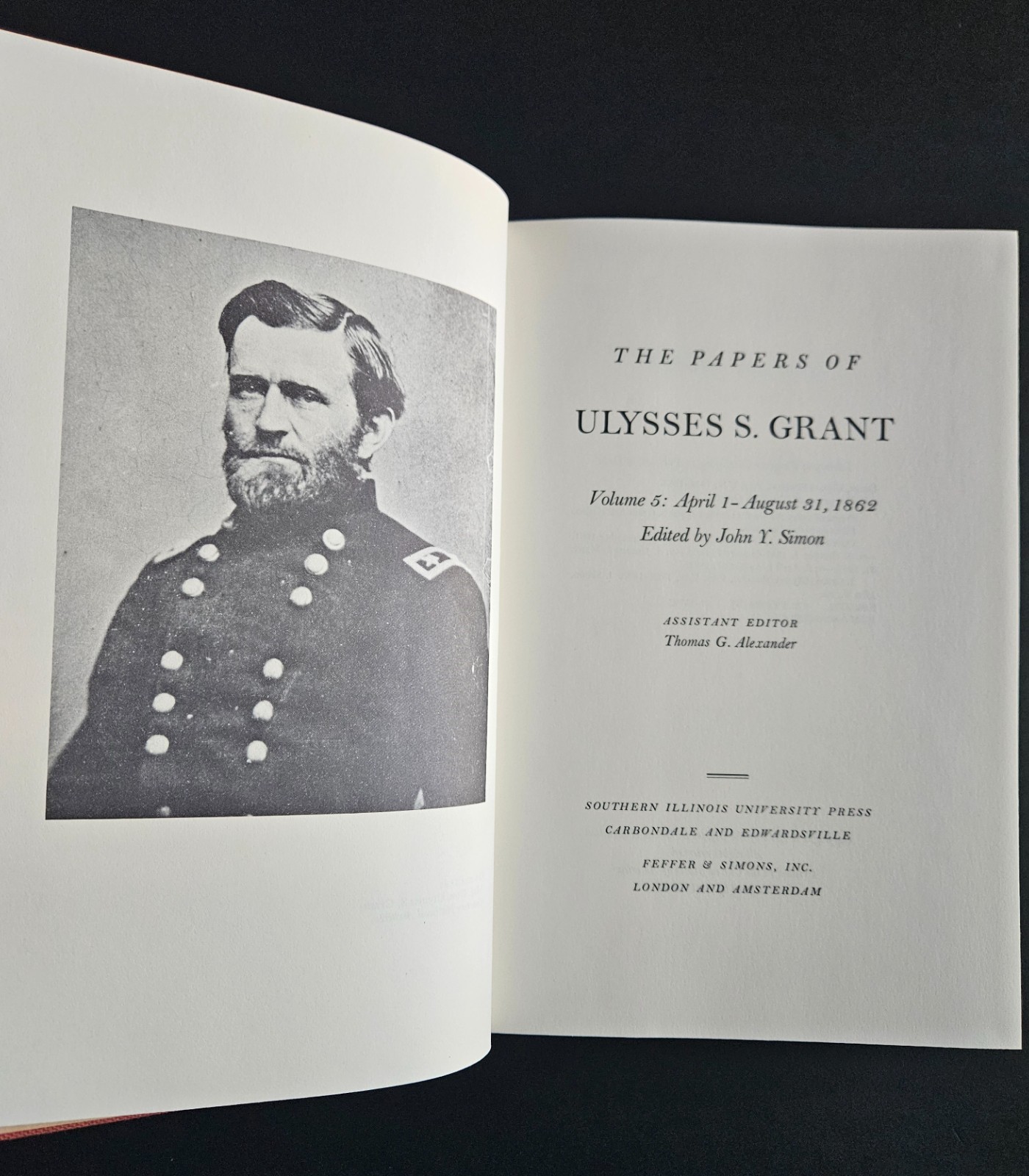 The Papers of Ulysses S. Grant vol. 5 (Apr 1 – Aug 31, 1862) – 1973, HC