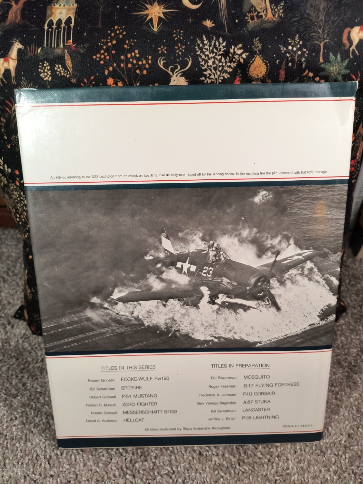 Hellcat by David A. Anderton Aviation Hardcover With Dust Jacket 1981 1st Ed