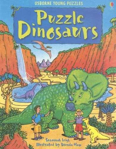 Puzzle Dinosaurs (Young Puzzles – Paperback, by Leigh Susannah – Very Good