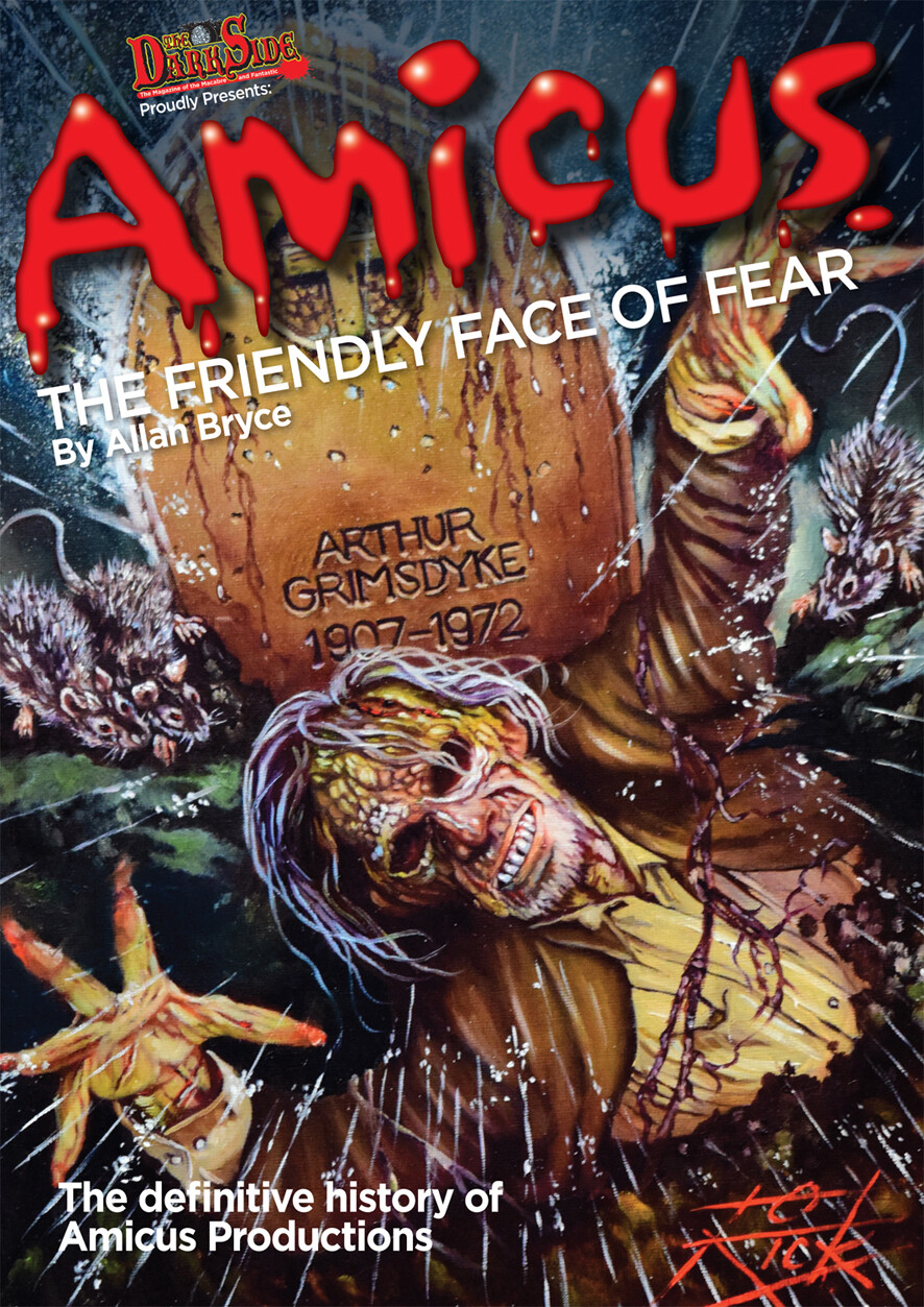 Amicus, the Friendly Face of Fear – Signed by Cover Artist Rick Melton