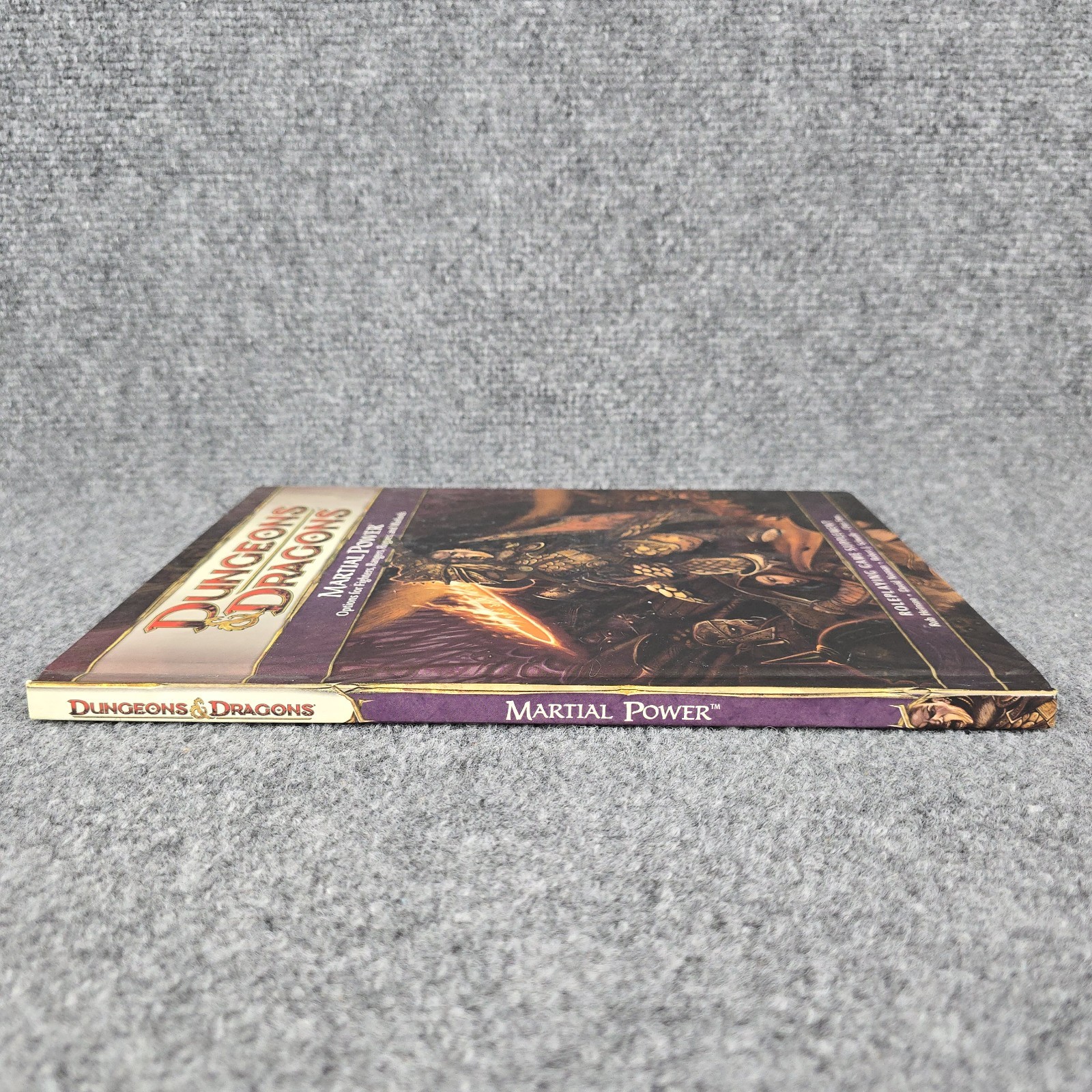 Dungeons & Dragons Martial Power by Wizards RPG Team (2008, Hardcover) D&D