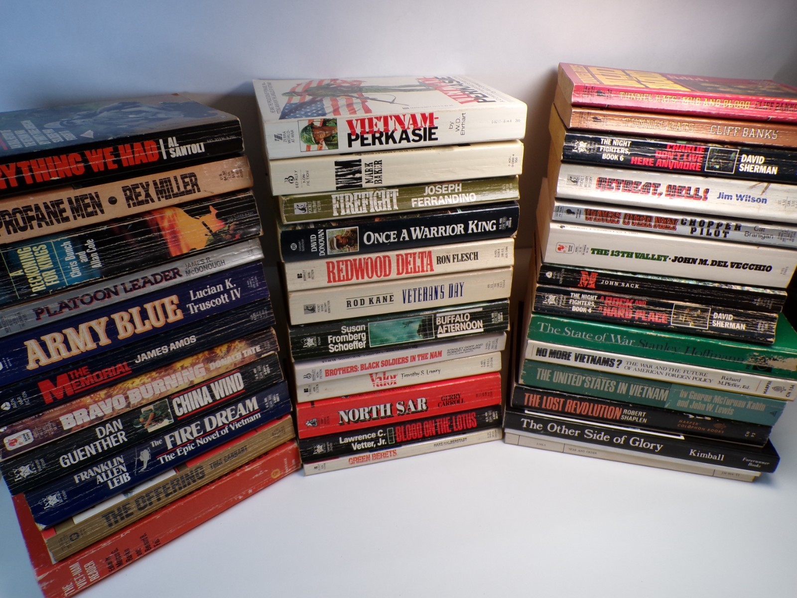 Vietnam Paperback Lot of 38 American Military History Combat Action