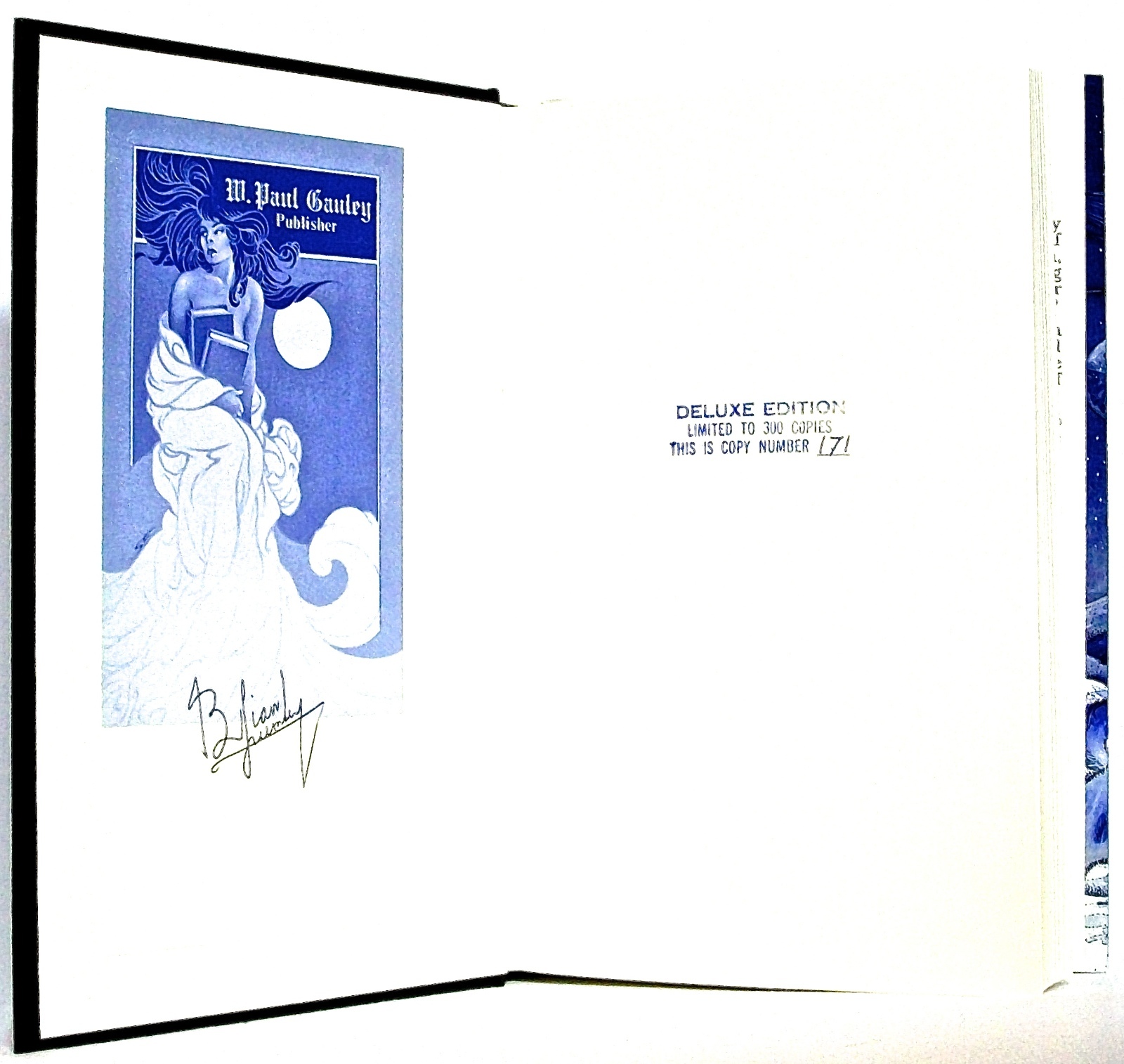 BRIAN LUMLEY: SPAWN OF THE WINDS (Ganley, 1995) signed, numbered, slipcased 1st