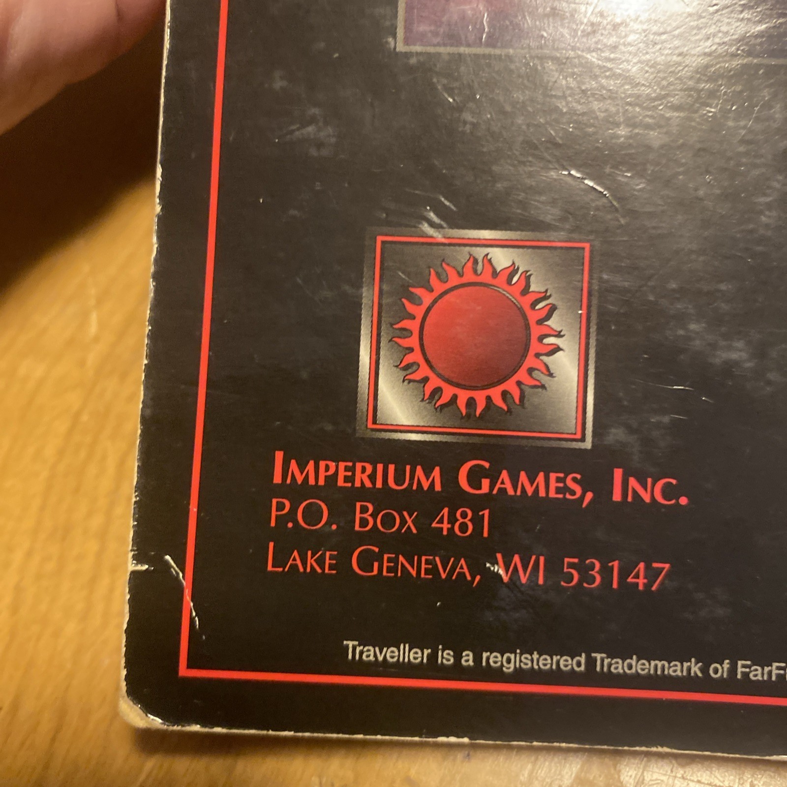 Marc Miller’s Traveller (T4 RPG) Paperback Imperium Games IGI 1100