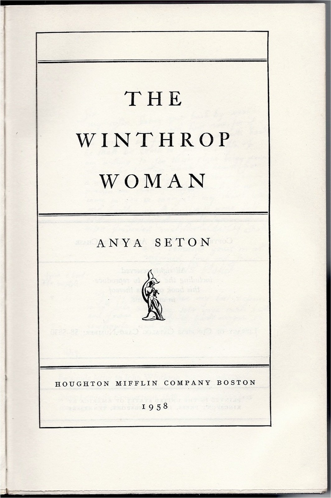 The Winthrop Woman