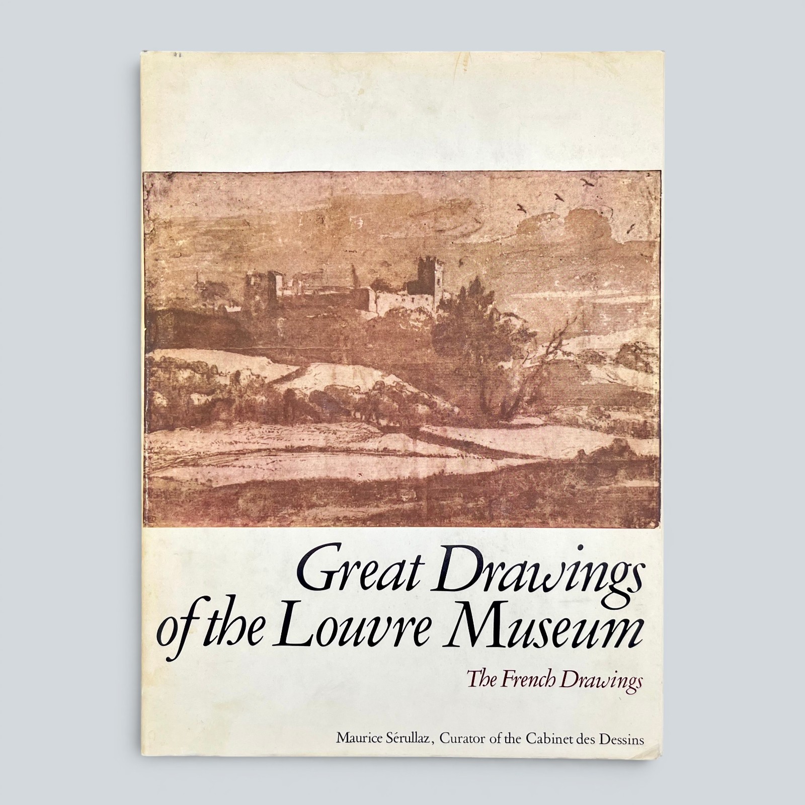 Great Drawings of The Louvre Museum, The French Drawings, Serullaz 1968 HC/DJ