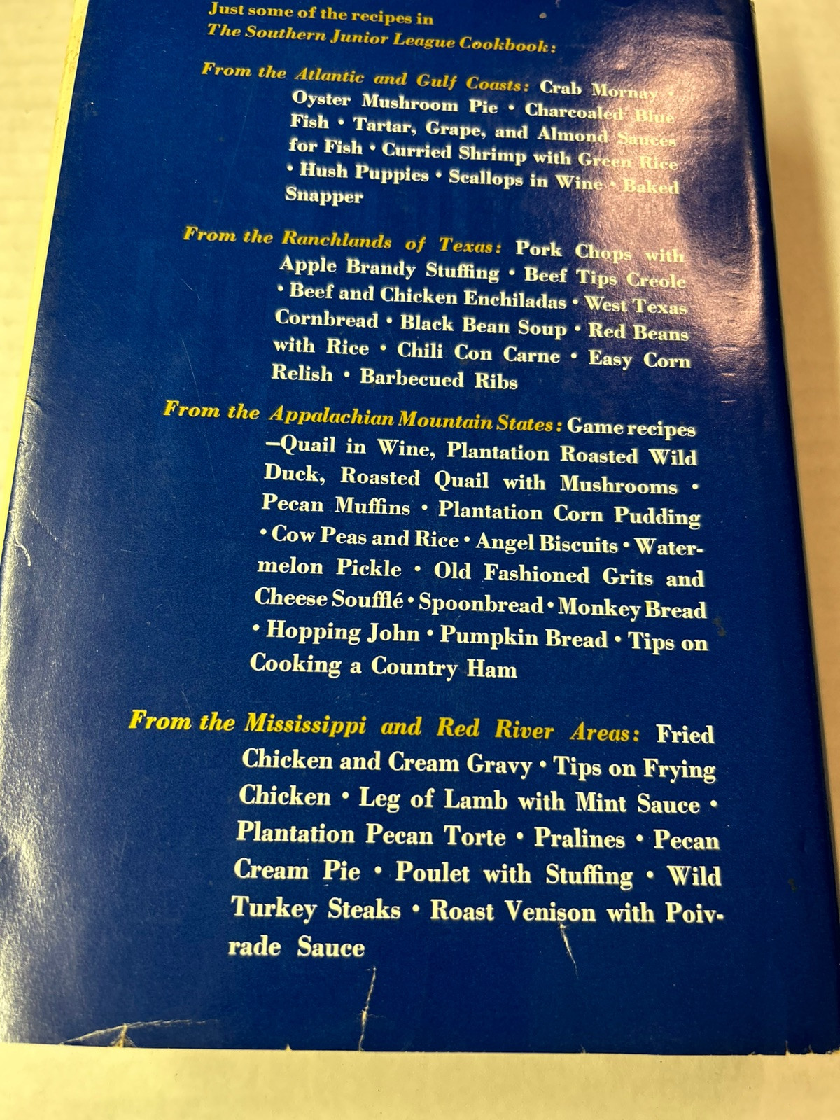 The Southern Junior League Cookbook – Ann Seranne 1977 HB/DJ Home Cookin’