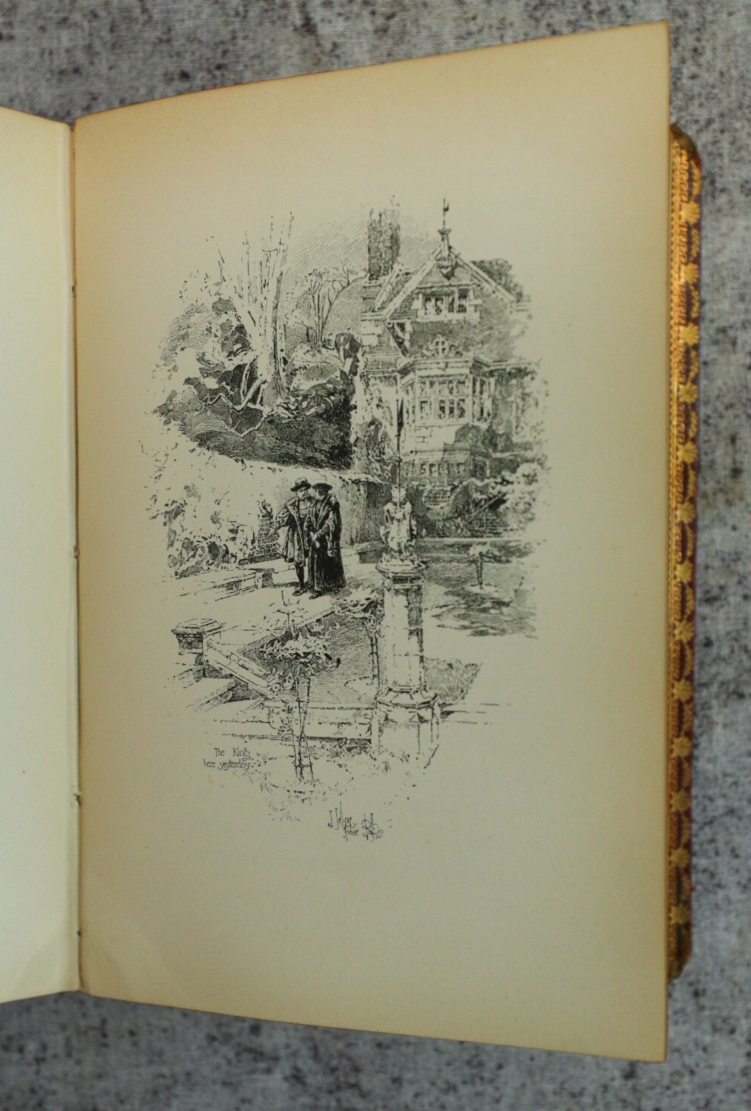The Household of Sir Thomas More, 1896 Illlustrated, Fine Binding, Gilt Pages