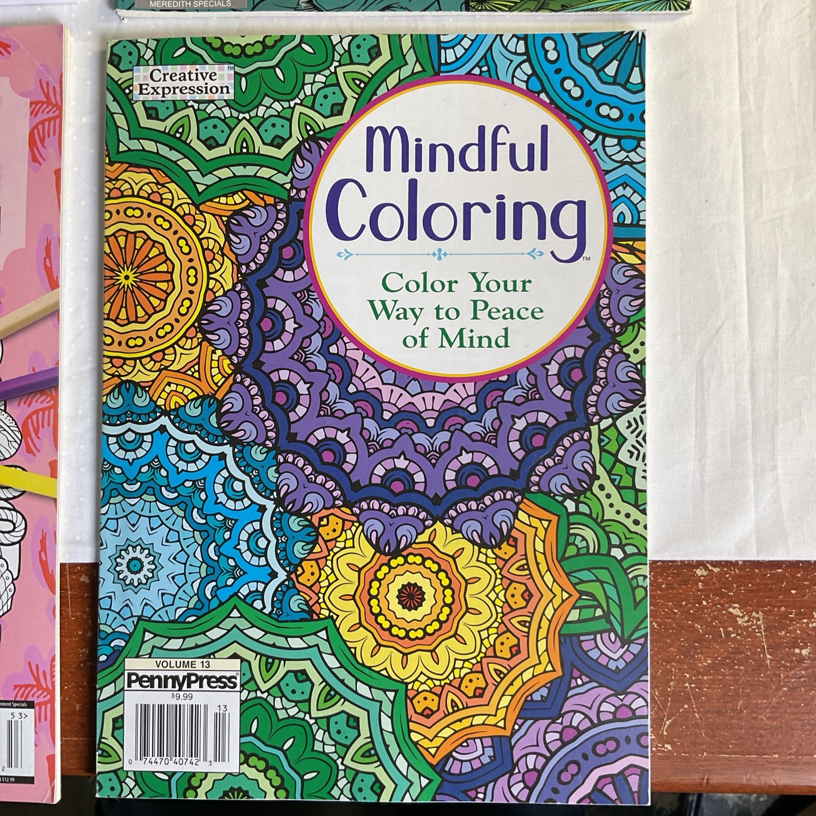 Adult Coloring Book Lot of 4: FANTASY ROMANCE SUMMER DINOSAURS MINDFUL NEW NOS