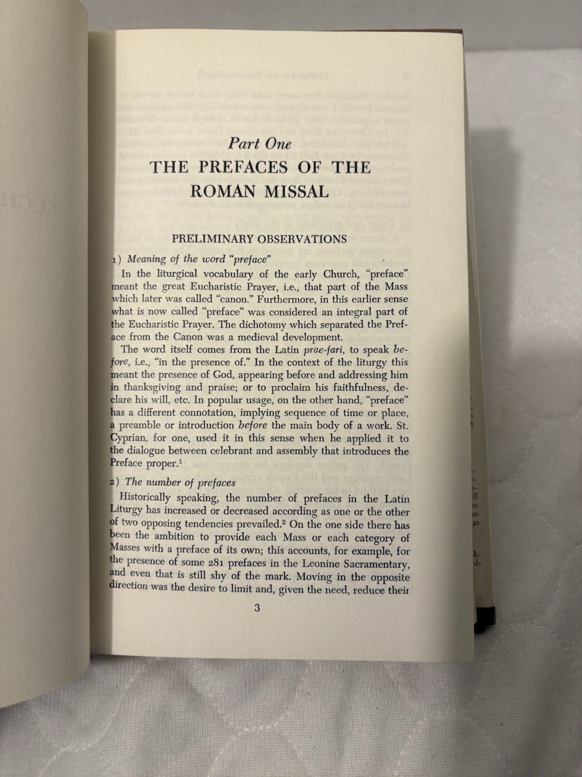 A Commentary on the Prefaces and the Eucharistic Prayers of the Roman Missal
