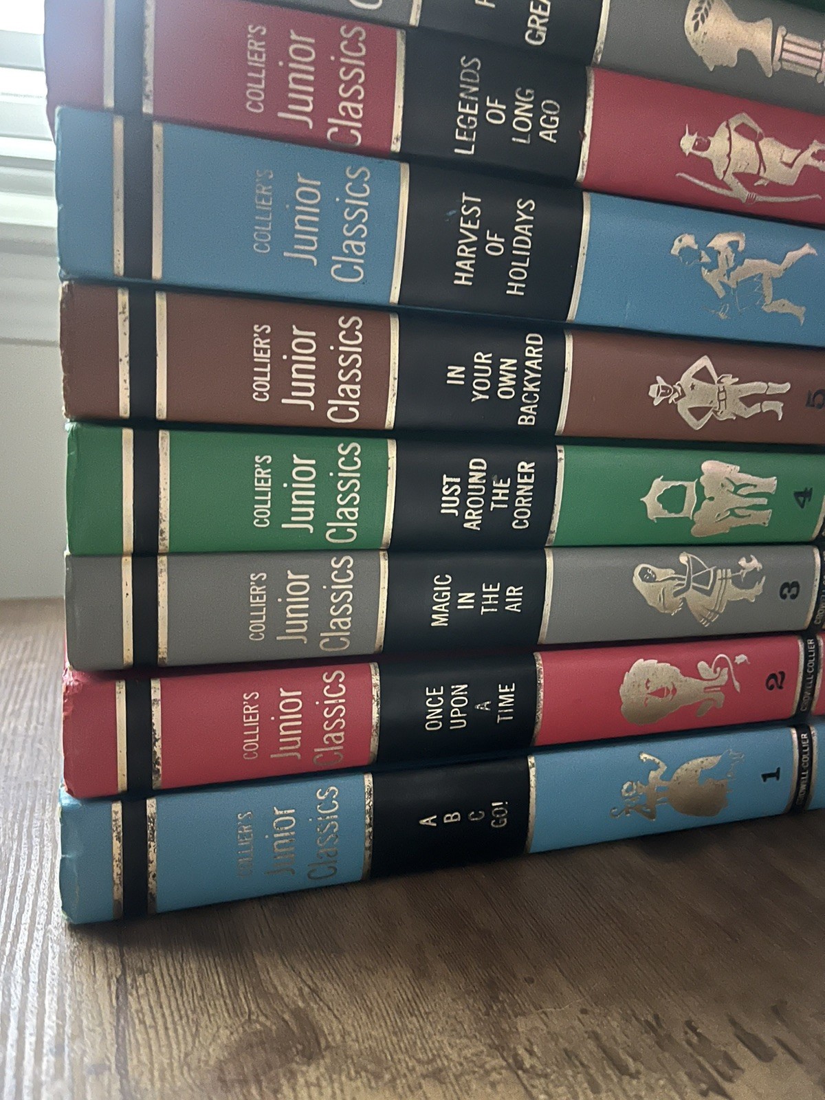 Collier’s Junior Classics (10 Volume Set) by Margaret Martignoni 1962