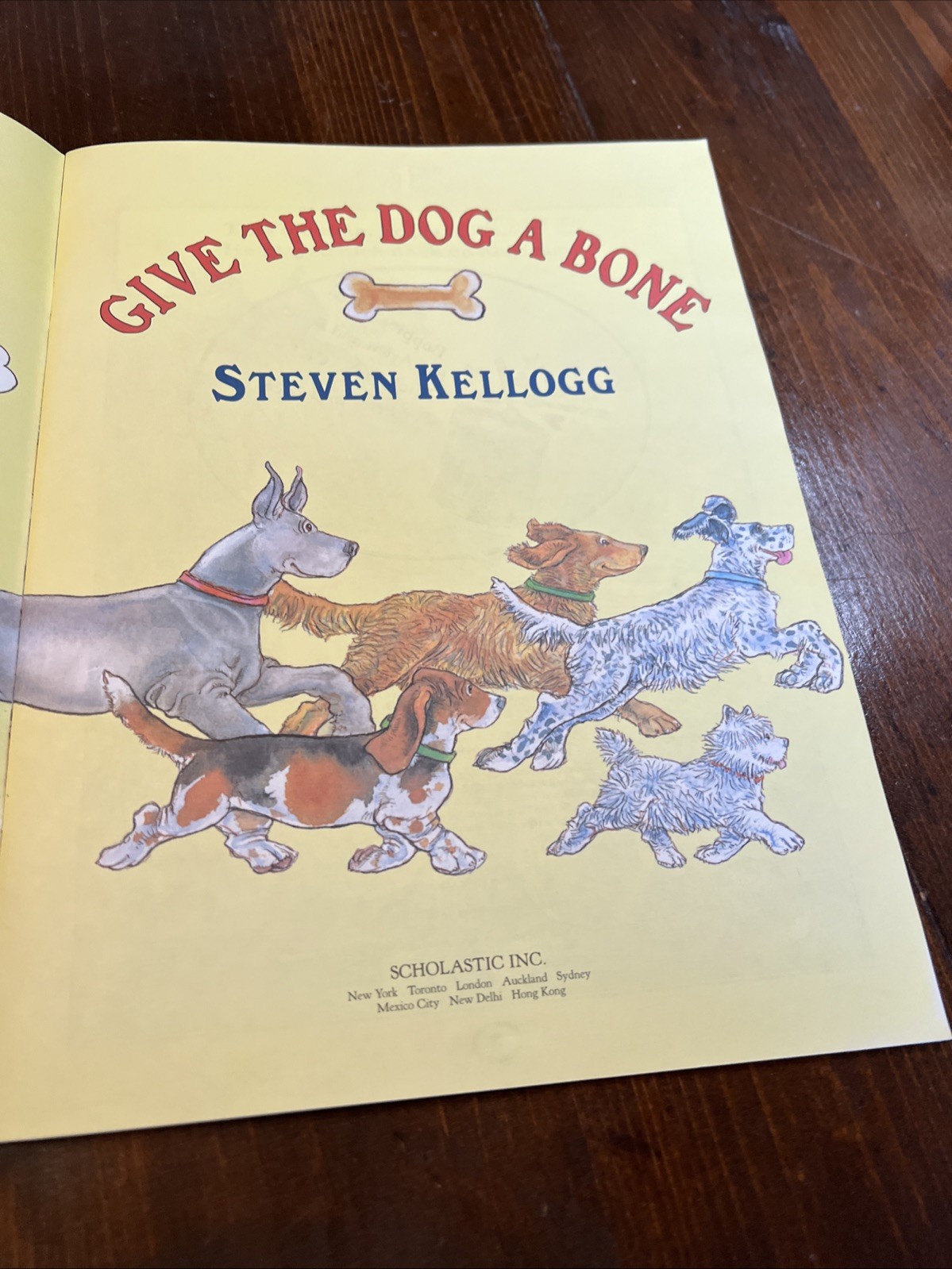 Give the Dog a Bone, Kellogg, Steven