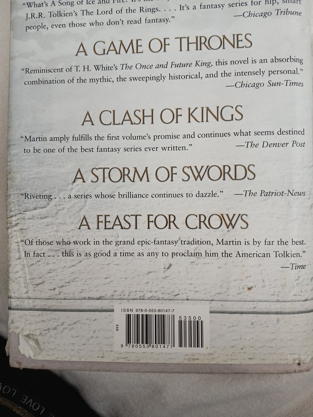 A Dance with Dragons George R.R. Martin 2011 First Edition Hardcover Dust Jacket
