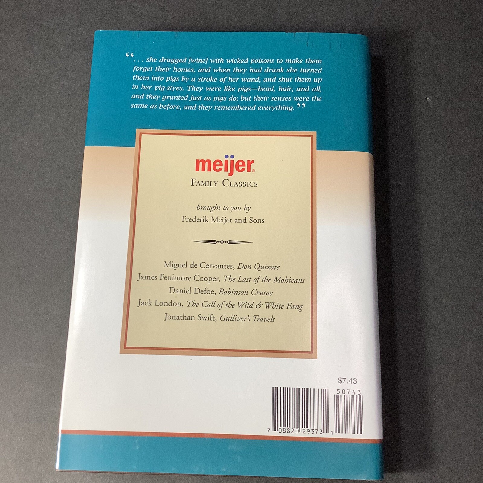 Homer The Odyssey Meijer Family Classic Hard Bound 267 Pages DJ