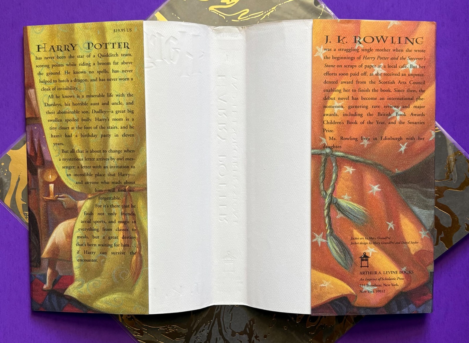 Harry Potter and the Sorcerer’s Stone 1st Amer. Ed. 1998 MISPRINT.
