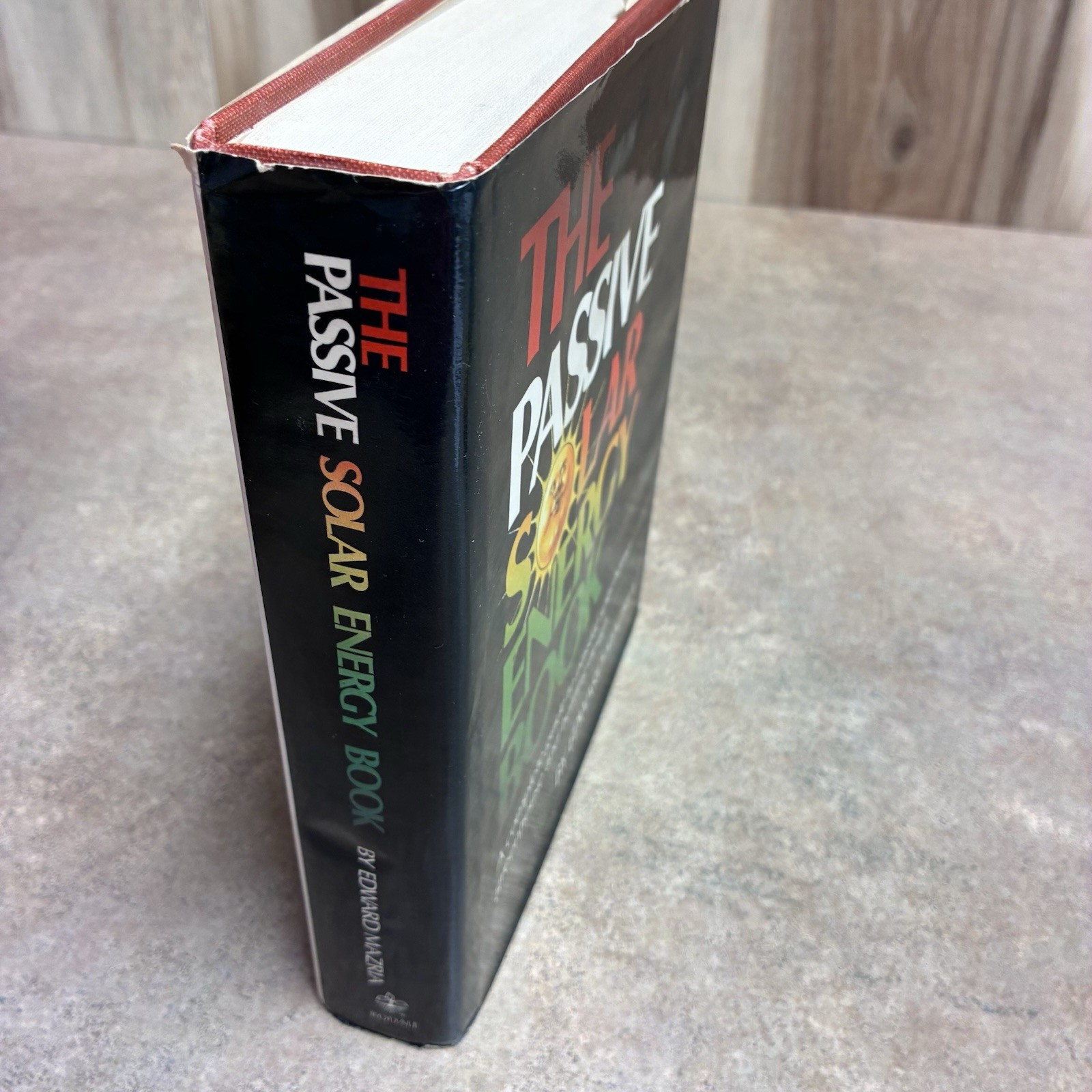 The Passive Solar Energy Hardback Book By Edward Mazria 435 Pages