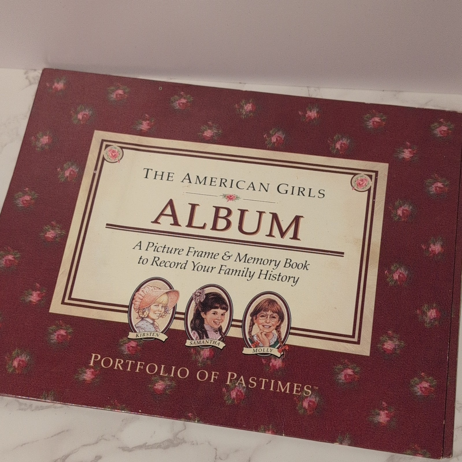 Pleasant Company American Girls Pastimes Portfolio Box Set Games