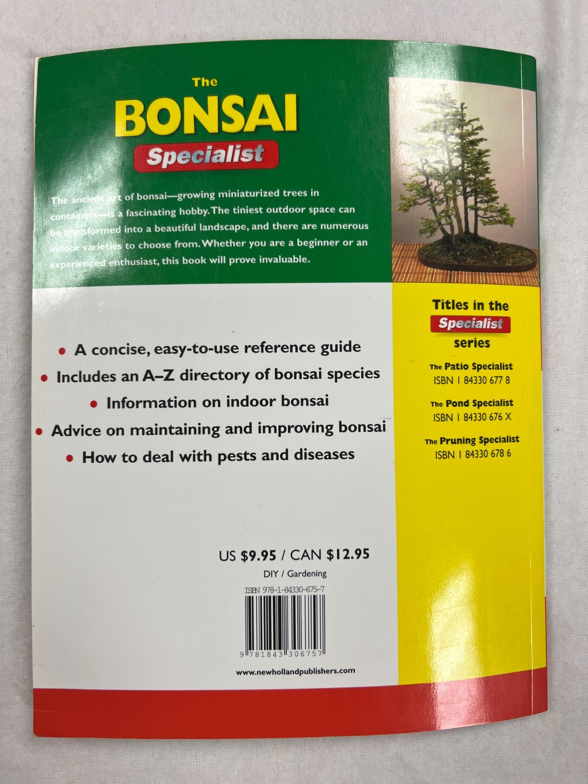 Gardening Essentials- Perennials (HB) &Bonsai & Orchids (PB)
