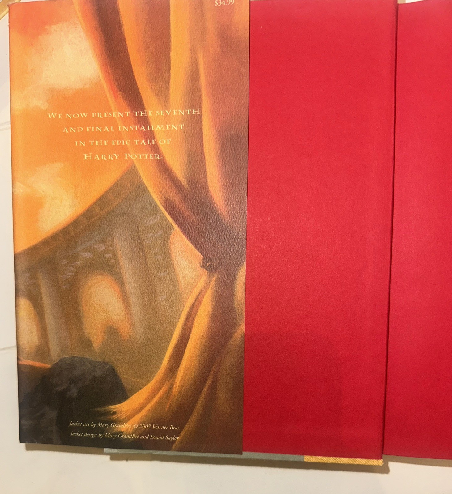 RARE HARRY POTTER And The Deathly Hallows-1st ed/1st printing-*759 Page Error