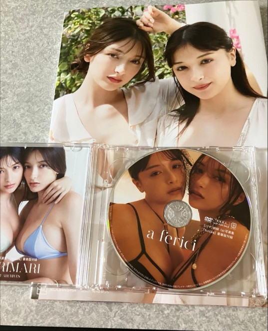 Elimari Sisters’ 1st Photobook “fericire” Deluxe Edition with Bonus DVD From JPN