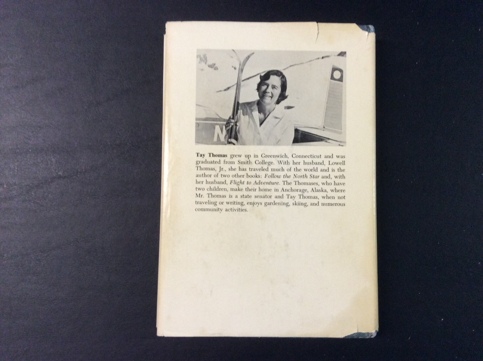Only in Alaska Hardcover Book by Tay Thomas 1969 252 pages (Very Good)